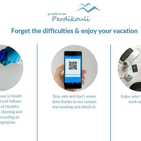Guesthouse Perdikouli Alikí Kültér fotó